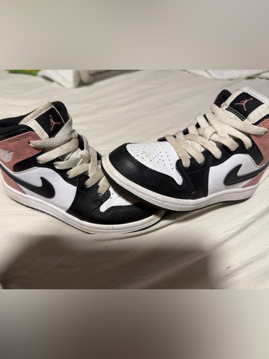 Jordan Other - Jordan Black White Pink Accent Toddler Sneakers